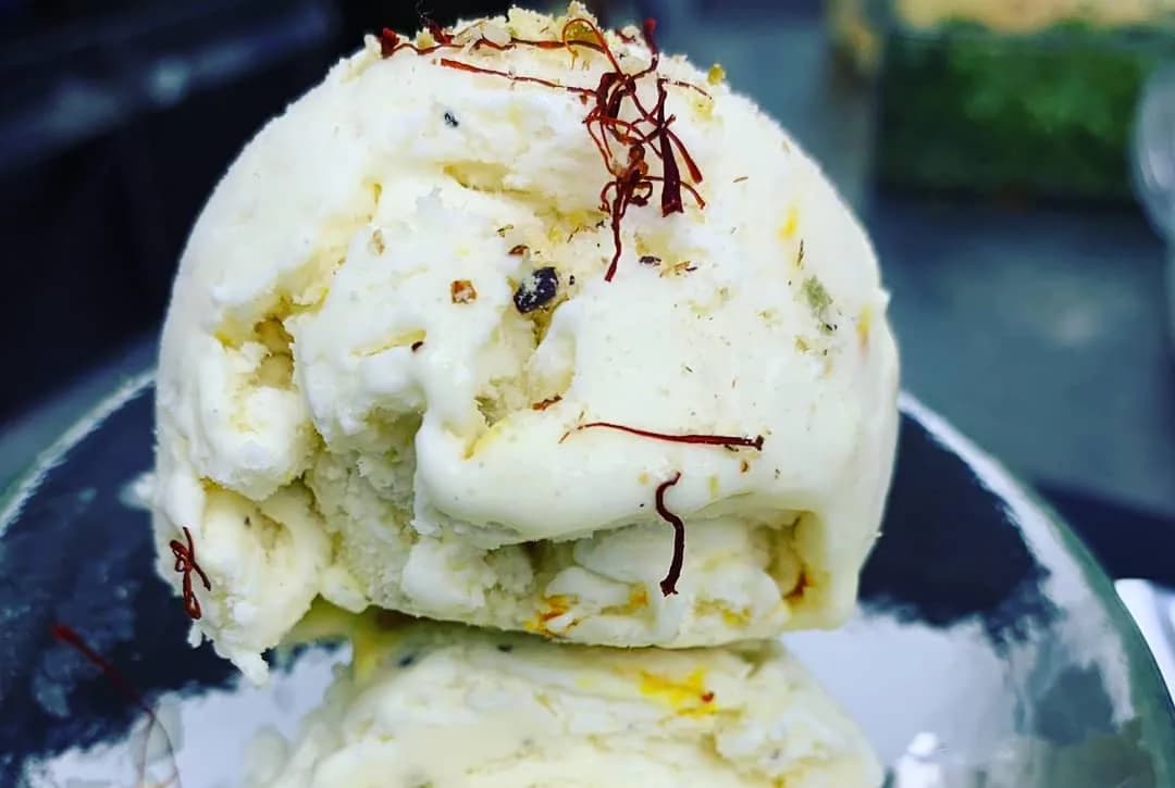 Kesar Ilachi Ice Cream